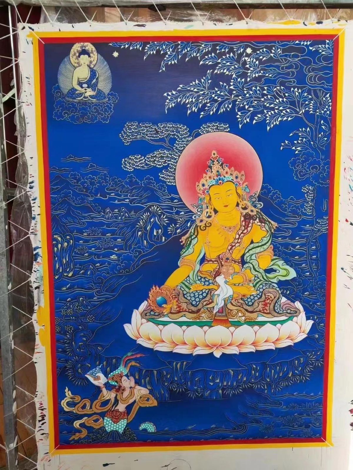 地藏王菩萨唐卡